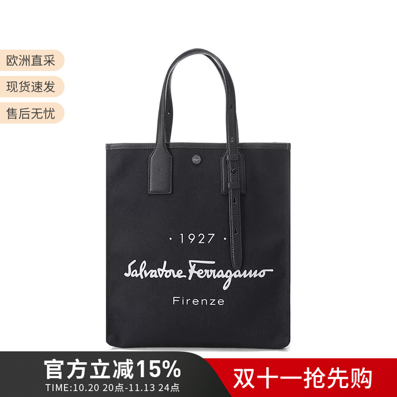 Ferragamo Item Series Men's Handbag Shoulder Bag Shopping Bag Tote Bag 240797