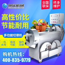 Xuzhong vegetable cutting machine Commercial multi-function automatic canteen Restaurant school stainless steel slicing shredding and dicing machine