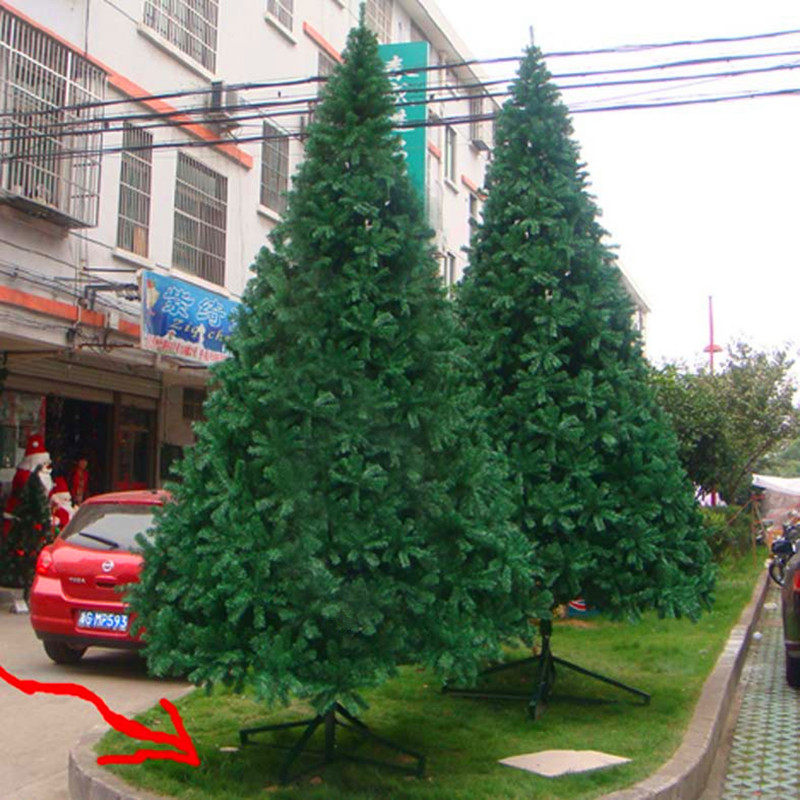6 m large Christmas tree encrypted mall indoor hall center scene decorated the Christmas tree 5 m simulation tree