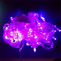 Led colorful lights flashing lights Christmas lights 10 m festive wedding lights Colorful Lights Purple Stars Lights for the Star