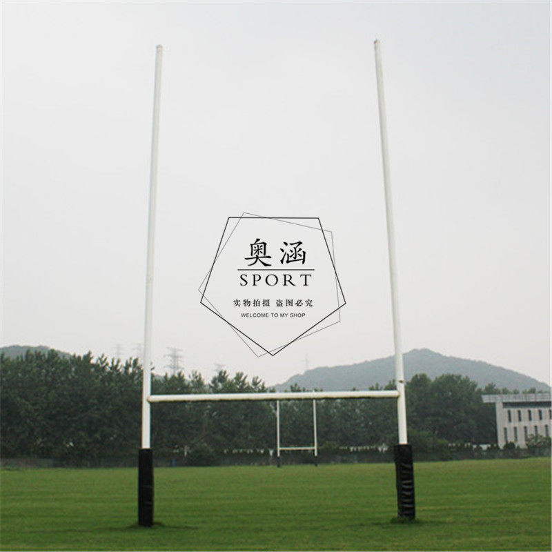 Manufacturer set to make direct sales full aluminum alloy rugby door ground buried steel tube rugby door mobile rugby door