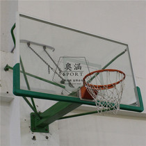 The factory customized different wall-hanging school wall hanging basketball hall wall fixed troop basketball rack frame