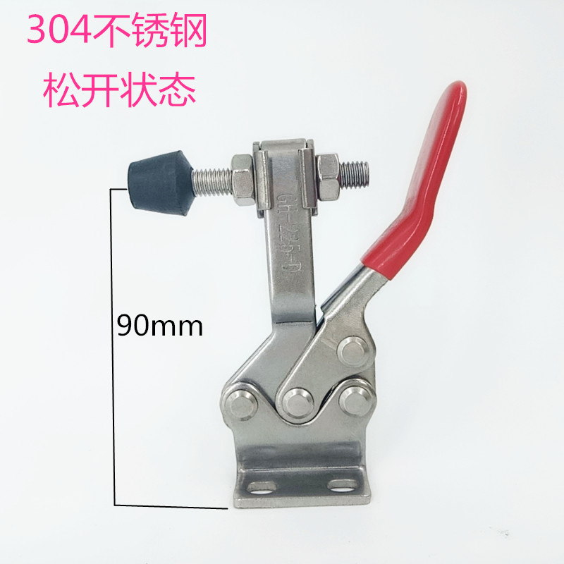 Kẹp nhanh bằng thép không gỉ Dụng cụ kẹp thủ công GH-201 / 201A / 201B / 201C / 225D kẹp khóa dụng cụ