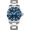 41mm blue sun patterned mechanical movement