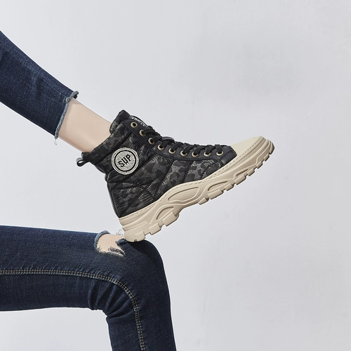 Martens, демисезонные универсальные ретро утепленные короткие сапоги на платформе в английском стиле, популярно в интернете, 2019, в британском стиле