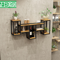 Zhengju Hyundai Simple Wall Holder Wall Holder Wall Cabinet Wall Cabinet Bookshelf Bookcase Creative Wine Rack