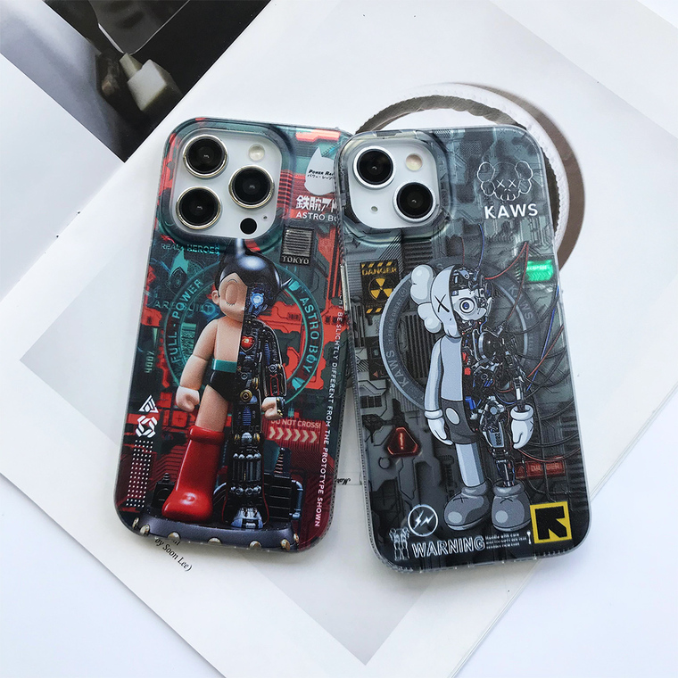 Magnetic Ultra Cartoon Wireless 12 15, 14, 13 – Kaws iPhone Case