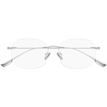Cai Ji No Frame Glasses Female Myopia can be matched with high degree of high sensation super light gold wire pure titanium Online with anti-blue light eye
