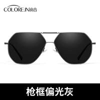 [Многосторонняя модель] Цветовая рама оружия + плоский поляризованный серый (5061)