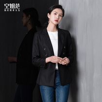 Black blazer womens professional wear autumn 2021 New temperament capable business sales manager work clothes