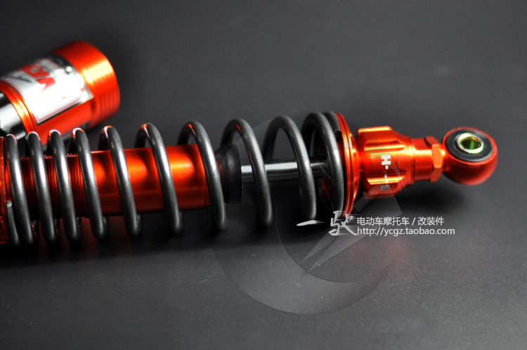 Xe máy pedal xe điện sửa đổi phần xuất khẩu xiên chai đúng túi khí vòng miệng giảm xóc phía sau giảm xóc shock absorber 29 cm nhún xe wave