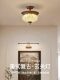 American Corridor Aisle Ceiling Lamp French Palace Retro Entrance Door Lamp Medieval Windbreaker Hat Room Balcony Lamps