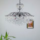 French Retro Living Room Main Light, Black Light Luxury High-End Crystal Chandelier, Romantic Pearl Bedroom Light, Dining Room Lighting Fixtures