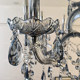 French Crystal Chandelier Living Room Lamp Blue Romantic Candle Retro Bedroom Dining Room Lamp Designer Art High-End