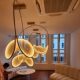 Japanese Wabi-Sabi Natural Style Silk Bedroom Ceiling Lamp Daily Dining Room Designer Zen Decoration Homestay Lamp