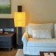Wabi-Sabi Style Floor Lamp Japanese Fabric Art Homestay Living Room Sofa Decorative Lamp Designer Natural Style Bedroom Atmosphere Lamp