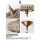 French-Style Light Luxury Bedroom Lamp, American Retro Dining Room Chandelier, High-End Palace Crystal Bar Lamp, 2026 New Model Lamp