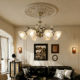 French-Style Vintage Chandelier, Living Room Main Light, Romantic Pastoral Floral Bedroom Light, Elegant 2026 New Model Dining Room Lighting Fixtures