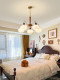 French-Style Vintage Living Room Chandelier 2026 New Model High-End Persimmon Bedroom Hall Lamp American-Style Mid-Century Dining Room Lamp