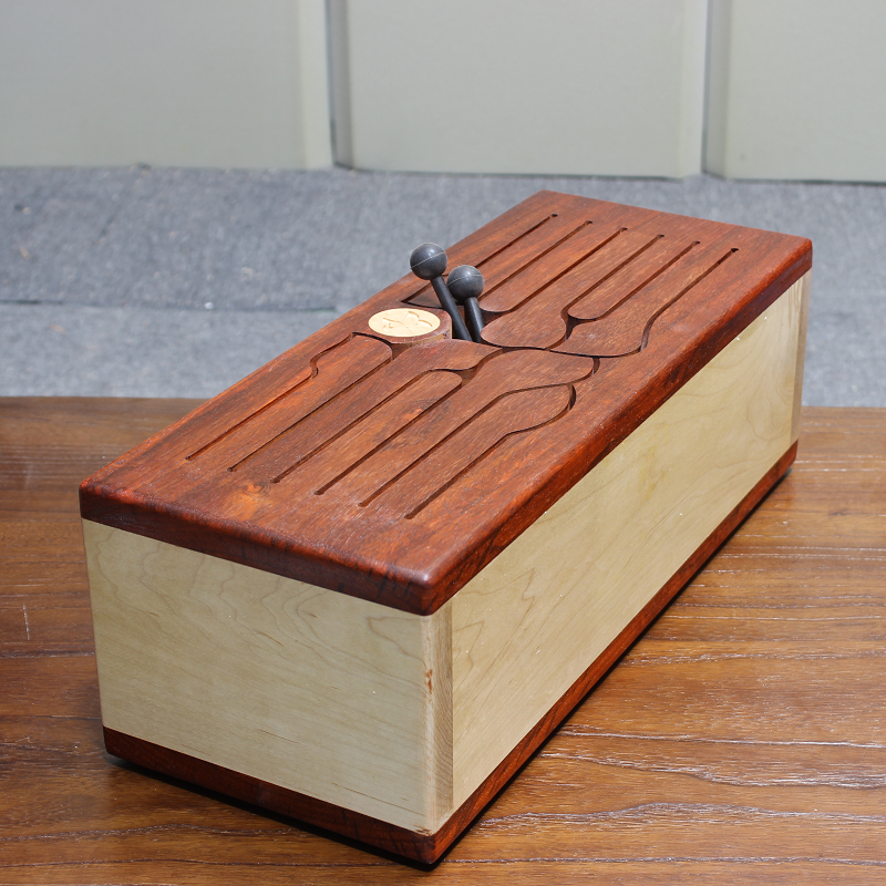 Jinmu Art Club Tongue Drum Decompression artifact Wooden tongue Drum Strange niche musical instrument is easy to learn