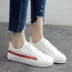 Mùa hè 2018 mới sinh viên Hàn Quốc giày trắng nữ giày vải da Harajuku ulzzang giày hoang dã