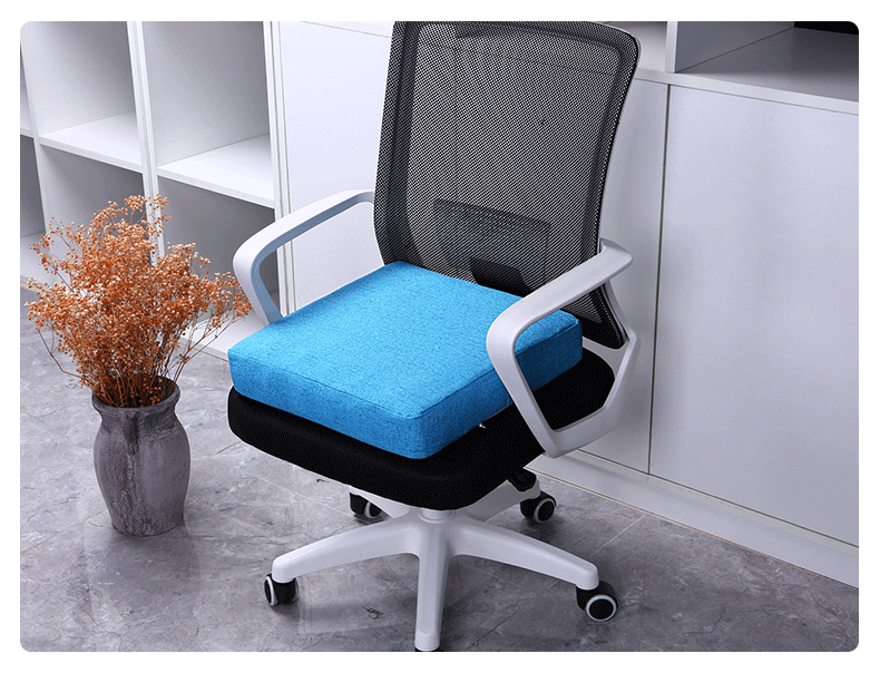 Xe lăn đệm ghế đệm phụ nữ mang thai mùa xuân dày siêu mềm thở tăng chỗ ngồi xe đệm mùa đông - Ghế đệm / đệm Sofa ghế nệm ngồi