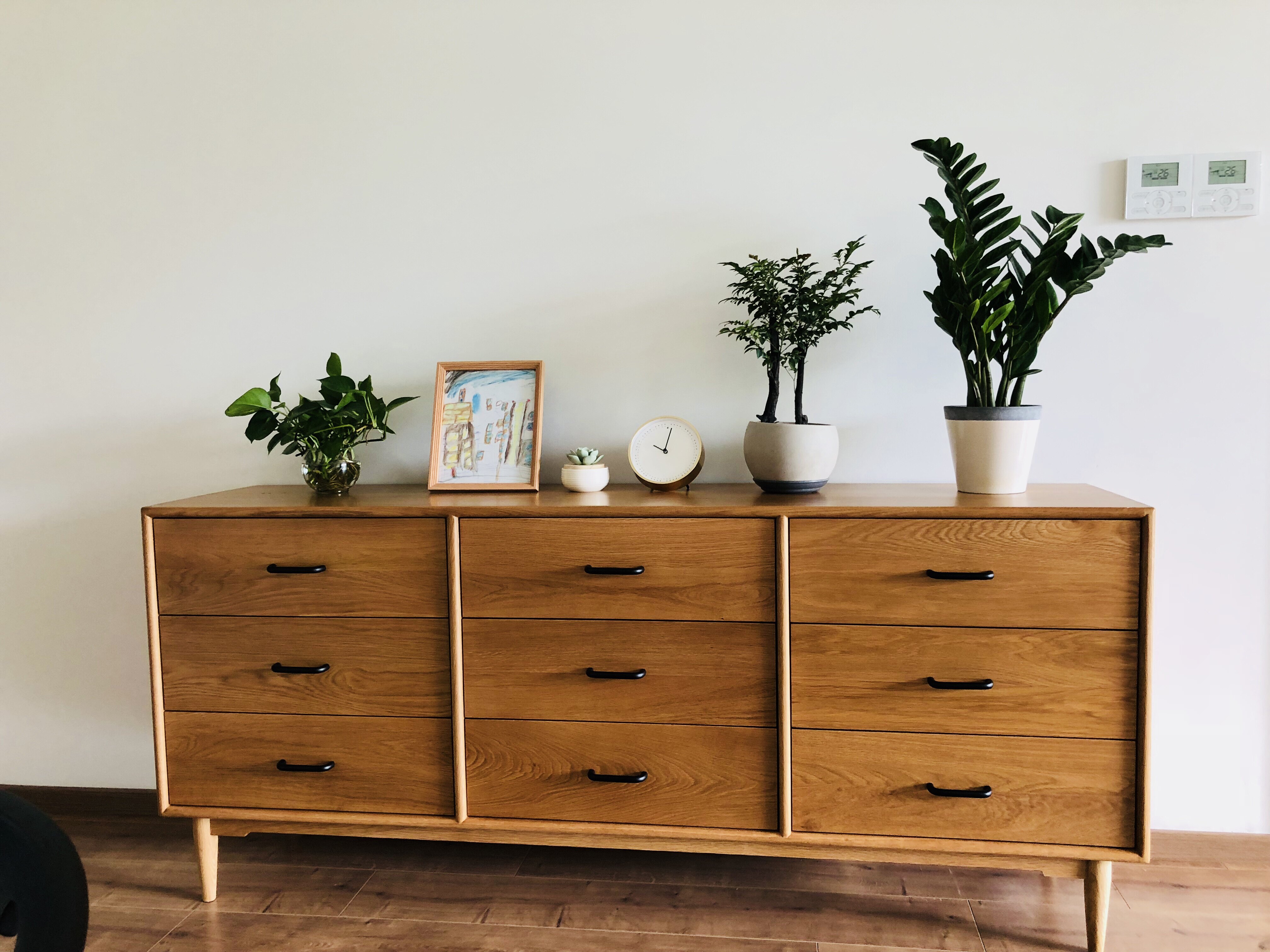 Nordic Solid Wood Ninth Bucket Modern Simple Accept Soliwood Japanese Bedroom Household Pockpoint Living Locker