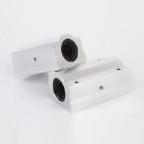 Aluminium lengthened linear bearing slider SCS20LUU polished rod 30 optical axis 35 rail 40 SC25WUU