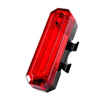 Mountain road lights riding taillights USB charging warning lights red and blue night bicycles equipped with bicycle taillights