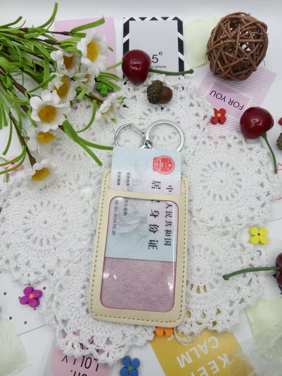 Brown Xiong Ke Niu Rabbit Cặp đôi Thẻ xe buýt thành phố Thẻ sinh viên Thẻ gạo Thẻ ID Thẻ Metro shop ban day deo the