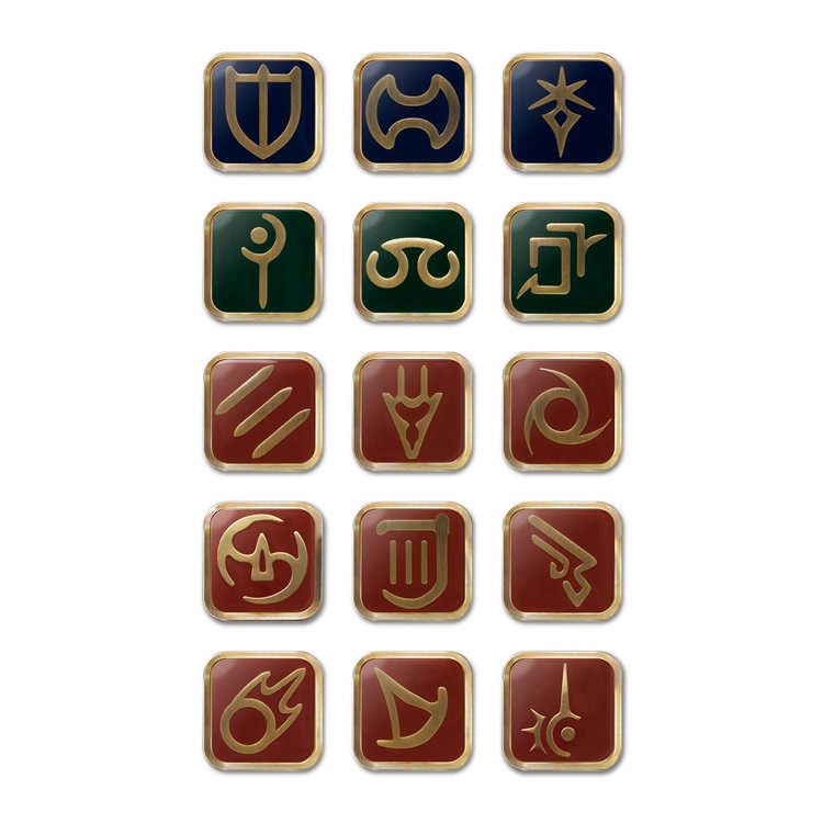 現貨太空戰士14 Ff14 Final Fantasy Xiv 金屬職業徽章