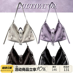 Cultivator Original Niche Retro Versatile Casual Commuting Single Shoulder Underarm Crossbody Tote Bag 2025 Autumn New