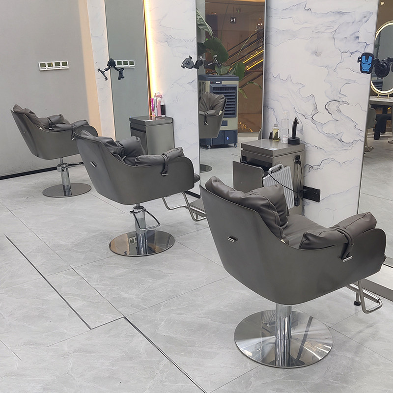 Hair salon chair hair salon special hair cutting chair high-end simple and modern net celebrity hair salon stool lift trend