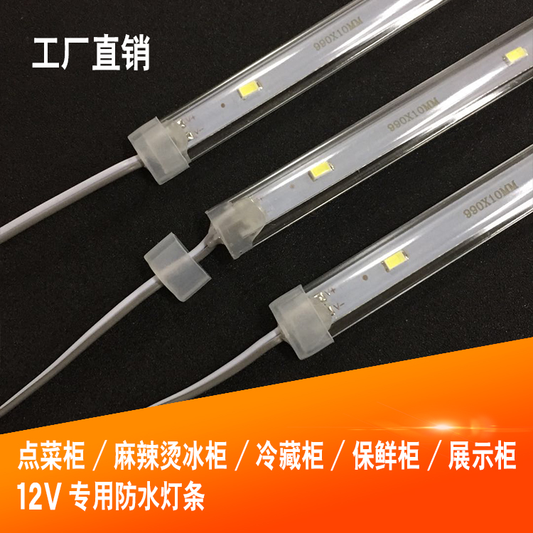 Point Vegetable Cabinet LED lighting tube Spicy Scalding Fridge Refreshing cabinet Refrigerated Display Case LED Lamp with light strip Waterproof 12v
