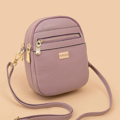 Мобильный телефон для матери, сумка через плечо, кожаный маленький кошелек, небольшая сумка, из натуральной кожи