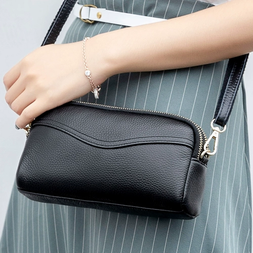 Ремешок для сумки для матери, мобильный телефон, вместительный и большой бумажник, универсальная маленькая сумка клатч с молнией, из натуральной кожи