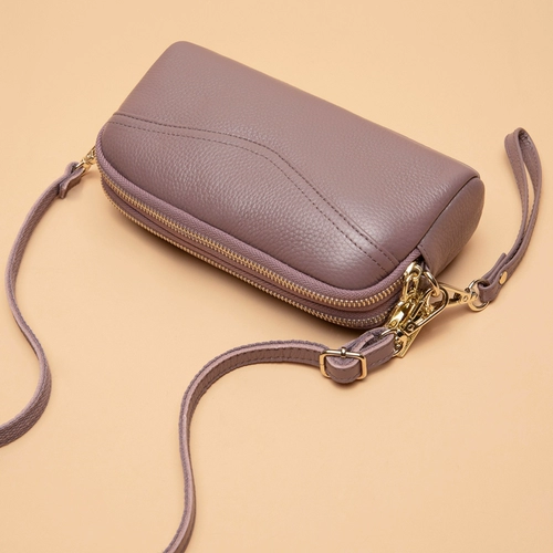 Сумка через плечо, модная небольшая сумка, маленькая сумка клатч для матери с молнией, из натуральной кожи, городской стиль