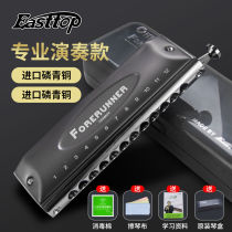 German imported sound Reed Dongfang Ding Pioneer 12-hole harmonica beginner student professional introductory practice