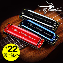 Swan 10-hole Blues blues harmonica boys and girls beginner students ten-hole beginner harmonica