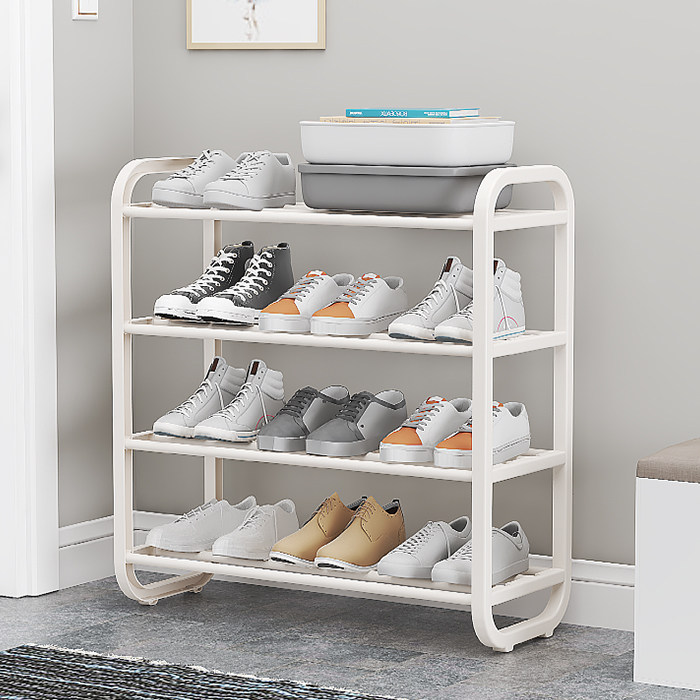 Giá giày gia đình đơn giản phong cách mới 2023 phong cách hot cửa ký túc xá ngoài hành lang nhà cho thuê tủ giày nhiều tầng nhỏ hẹp trong nhà kệ để giày dép bằng nhựa kệ giày inox 5 tầng