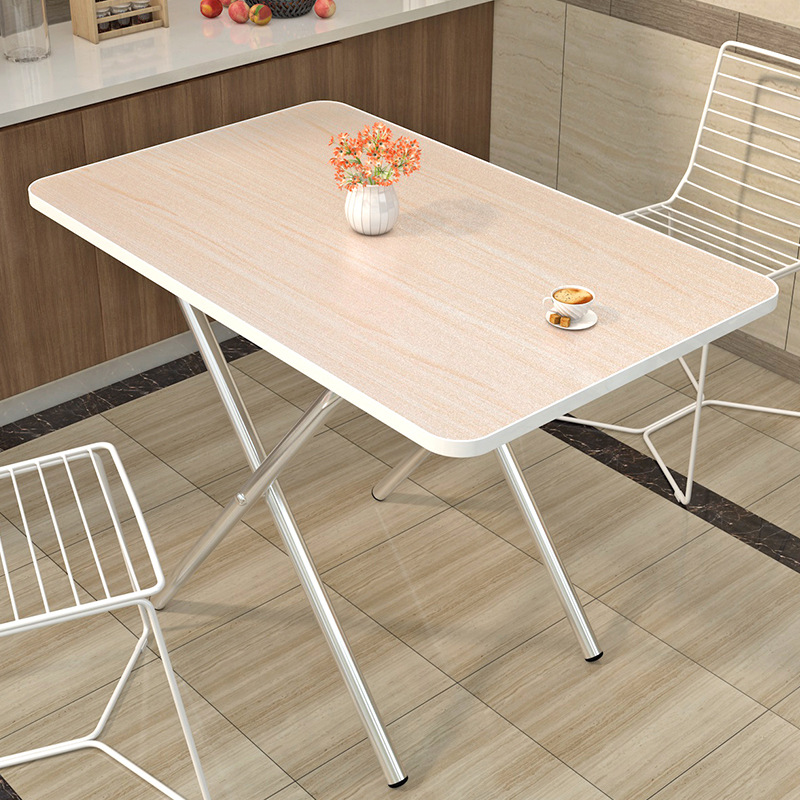 Plefolding table minimalist rental housing Home table Easy small family rental square table Table Dining Table Dining Table
