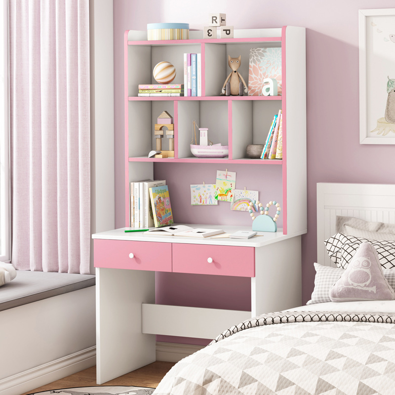 Child Desk Brief About Small Desk Home Bookcase Student Table And Chairs Kit Composition All-girl Study Table
