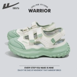 Warrior, модная летняя обувь, универсальные спортивные сандалии на платформе на липучке, городской стиль