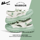 Warrior, модная летняя обувь, универсальные спортивные сандалии на платформе на липучке, городской стиль