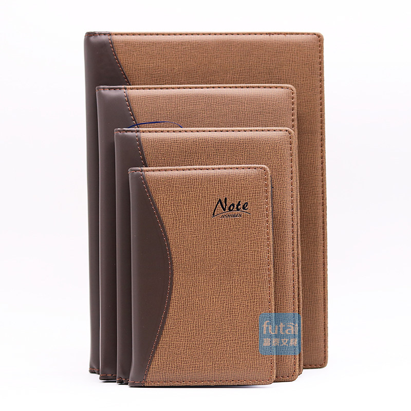 Cedar Leather Face Notepad A6 A5 B5 B5 Notebook Leather Business Meeting Ben Notes Diary