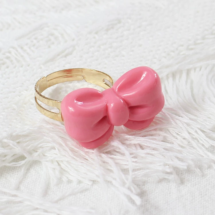 Adjustable ring, donut, Lolita style