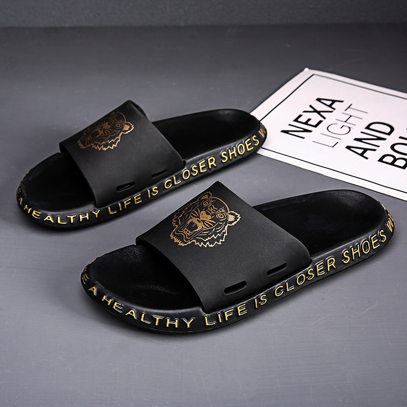 Slippers Men 2022 New Summer Trending Nets Red 100 Hitch Outside Wearing Non-slip Ins Tide Beach Shoes With Sandals