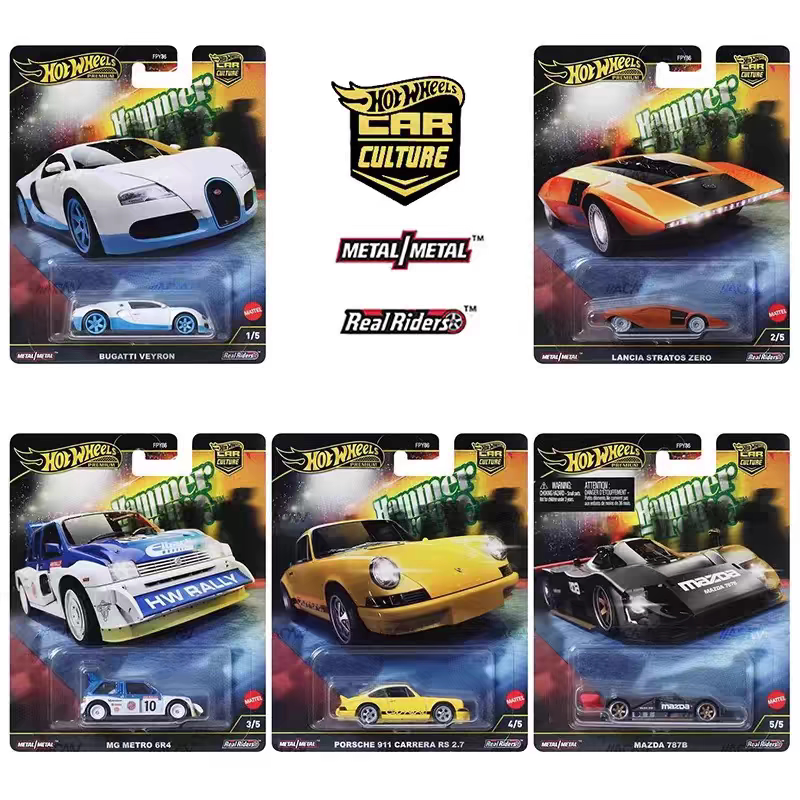 Hot Wheels Car Culture Decisive Action Bugatti Mazda 787B Alloy Car