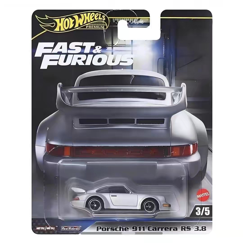 Hot Wheels Fast and Furious Porsche 911 Carrera Rs 3.8 Alloy Toy Car