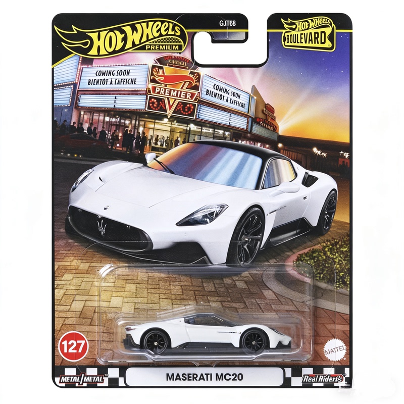 Hot Wheels Gold Label Culture Gtj68 Garden Avenue 26 Maserati Mc20 Alloy Toy Car Hotwheels